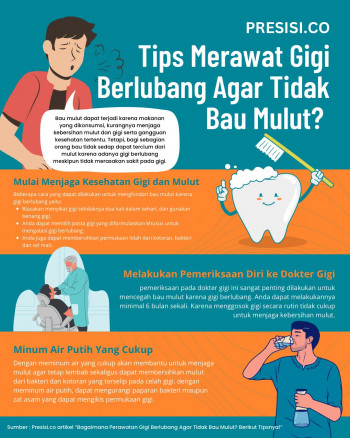 Perawatan Gigi Berlubang Agar Tidak Bau Mulut? Berikut Tipsnya!