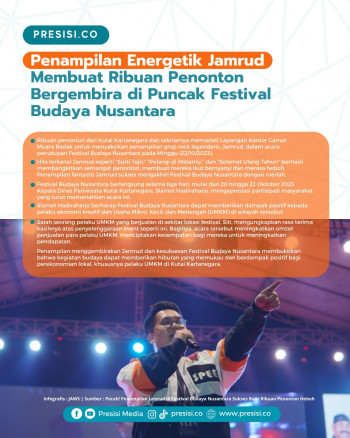 Penampilan Jamrud di Festival Budaya Nusantara Sukses Buat Ribuan Penonton Heboh