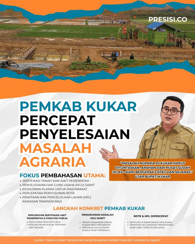 Pemkab Kukar Percepat Penyelesaian Masalah Agraria