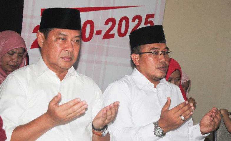 Tancap Gas, Zairin-Sarwono Resmikan Rumah Pemenangan.