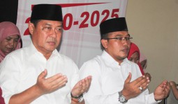 Tancap Gas, Zairin-Sarwono Resmikan Rumah Pemenangan.