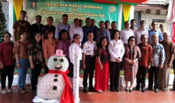 Ratusan Warga Binaan Rayakan Natal Bersama di Rutan Samarinda