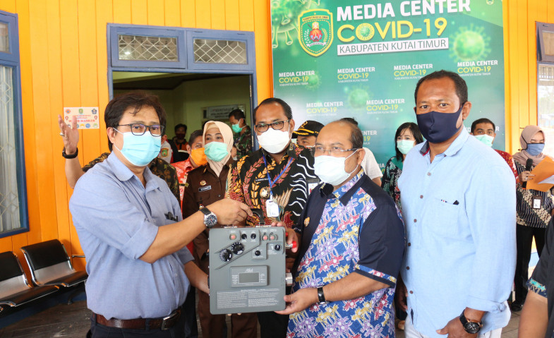KPC Sumbang Ventilator dan APD untuk Tenaga Medis di Kutim