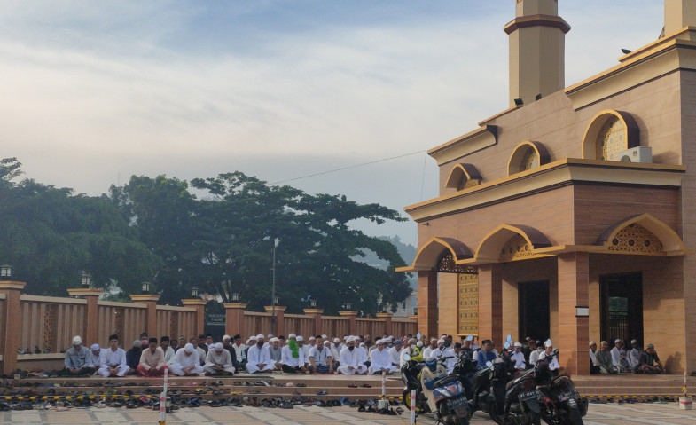Sejumlah Masjid di Samarinda Tetap Laksanakan Salat Idul Fitri di Masa Pandemi