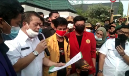 Aksi Unjuk Rasa Tolak UU Ciptaker Kembali Bergulir, Gubernur Kaltim Bersurat ke Presiden Jokowi
