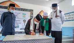 Jaang Resmikan Masjid Baiturrahman di Lombok, Hasil Sumbangan Warga Samarinda
