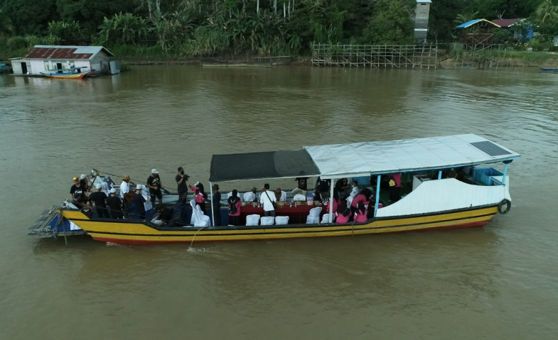 Restoran Terapung, Potensi Wisata Sungai dari Muara Muntai Ulu