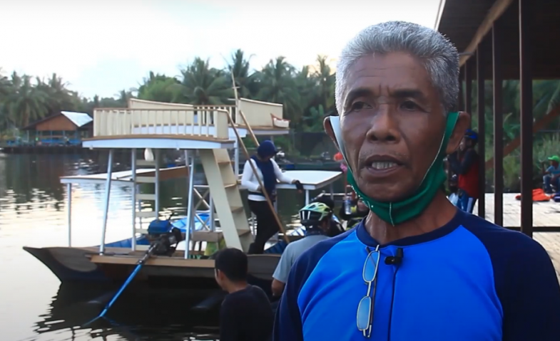 Menikmati Taman Gubang, Pesona Danau Eks Tambang di Tenggarong Seberang