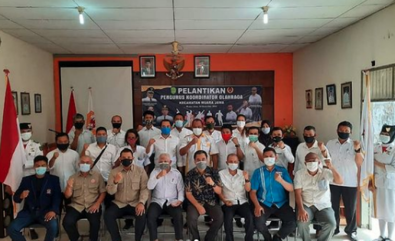 Hadir di Pelantikan Pengurus KOK Muara Jawa dan Sangasanga, Plt Bupati Dukung Gagasan Ketua KONI Kukar