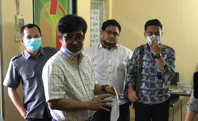 Kuasa Hukum Andi Harun-Rusmadi Resmi Laporkan Dugaan Intimidasi yang Dialami Pelatih Saksi ke Bawaslu Samarinda