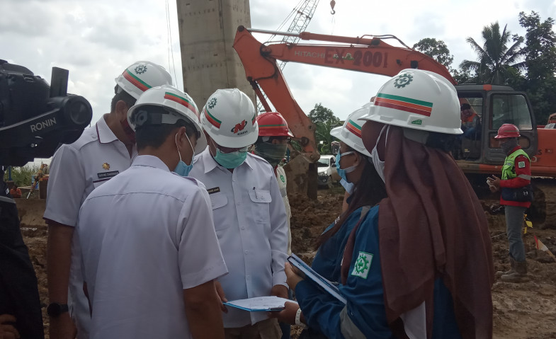 Jaang Tinjau Progres Pembangunan Instalasi Pengolahan Air di 4 Lokasi Berbeda