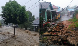 Perumahan Bukit Pinang di Samarinda Diterjang Banjir Bandang, Pohon Tumbang dan Longsor Terjadi di Sejumlah Titik Ini
