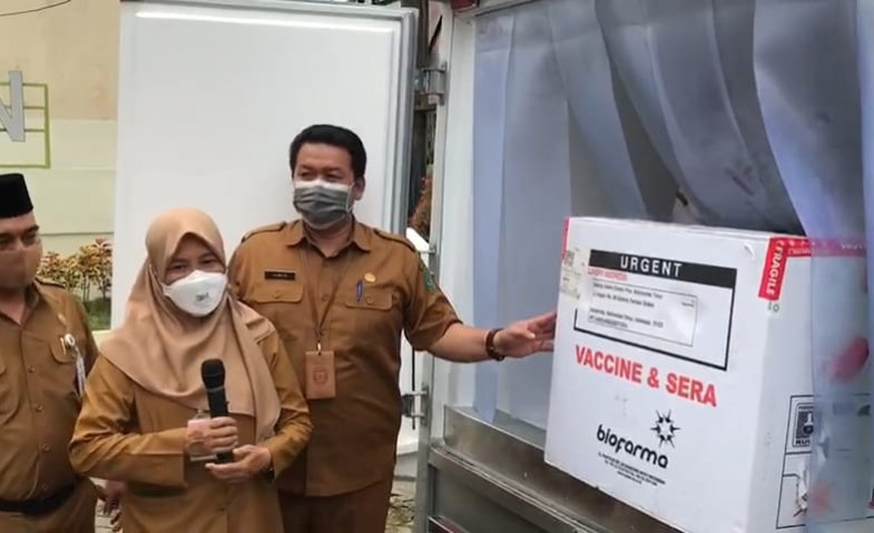 7.040 Dosis Vaksin Covid-19 Tiba di Kukar, Nakes dan 10 Tokoh Ini Prioritas
