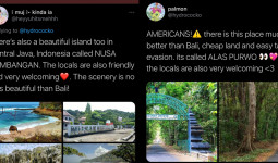 Terinspirasi Kristen Gray, Warganet di Twitter Ramai-ramai 'Promosikan' Alas Purwo Hingga Nusa Kambangan
