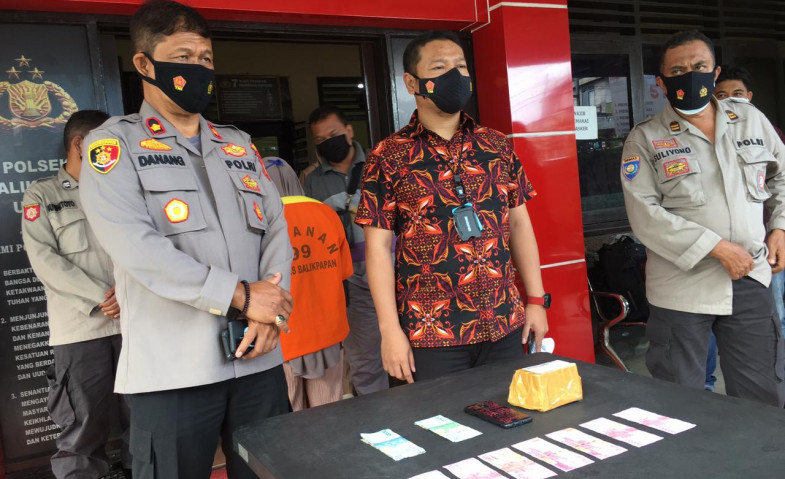 Beli Lauk Pauk Pakai Uang Palsu, IRT di Balikpapan Diciduk Polisi