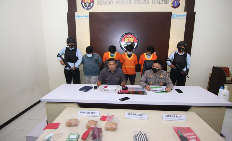 Dalam 3 Hari, Ditresnarkoba Polda Kaltim Tangkap Pengedar Narkoba di Samarinda dan Bontang