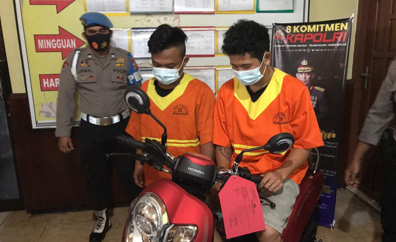 Nekat, Pria Ini Rampas Kunci Saat Dimainkan Anak-anak, Motor Dibawa Kabur dan Dijual untuk Beli Miras