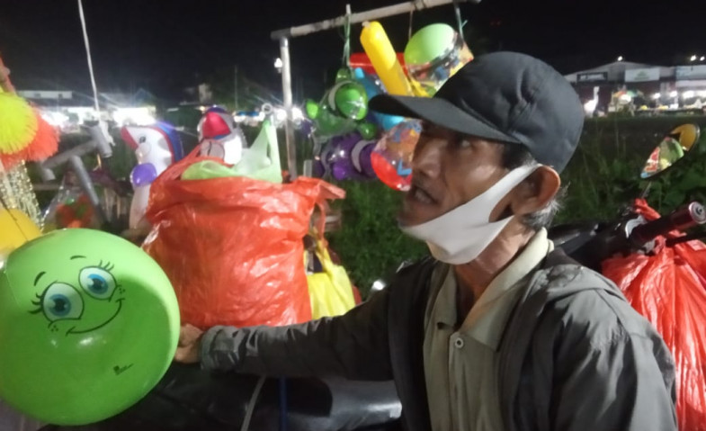 Dampak Pandemi, Penjual Balon Hingga Pengelola THM di Samarinda Curhat Karena Jam Malam Kembali Dibatasi