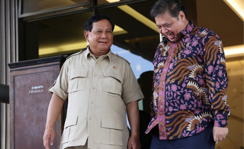 Airlangga Bertemu Prabowo, Sinyal Gerindra Bakal Berkoalisi dengan Golkar?