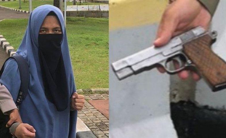 Profil Perempuan Berpistol yang Todong Paspampres Di Depan Istana Negara, Mengaku Hendak Pergi Mengaji Sebelum Beraksi