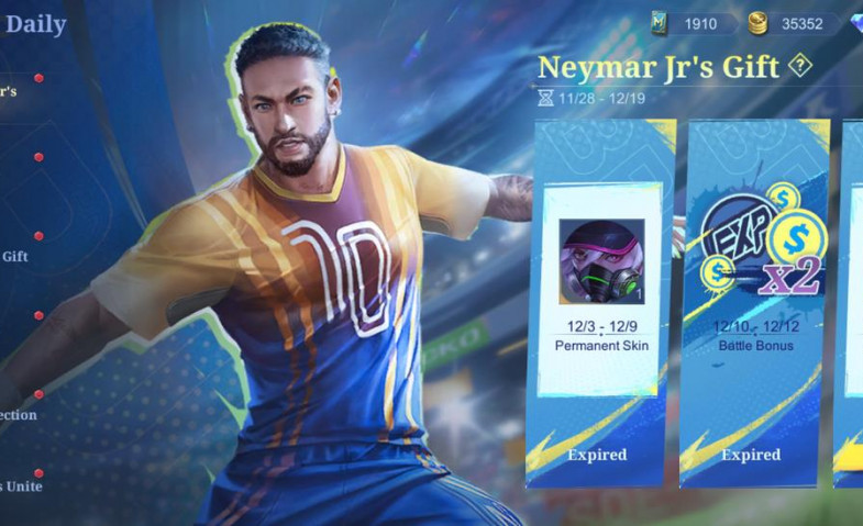 Lebih Lengkap Kolaborasi Terbaru Neymar x Mobile Legends: Bang Bang