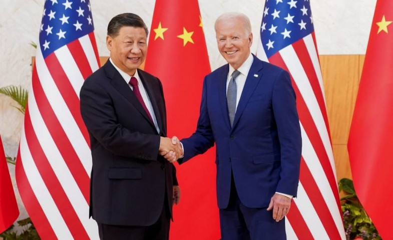 Xi Jinping dan Joe Biden Akhirnya Bertemu Tatap Muka di KTT G20