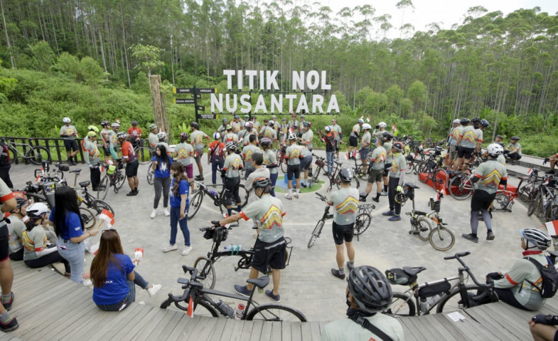 Sinar Mas Land Melalui Grand City Balikpapan Jadi Tuan Rumah Jelajah Bike ke IKN Nusantara