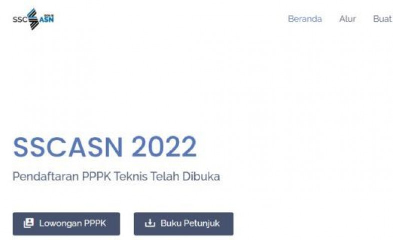 Tutorial Membuat Akun sscasn.bkn.go.id, Syarat Mendaftar PPPK Teknis 2022