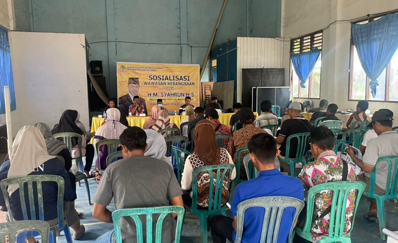 Jaga Keutuhan NKRI, Haji Alung Gelar Sosialisasi Wawasan Kebangsaan di Kota Bangun
