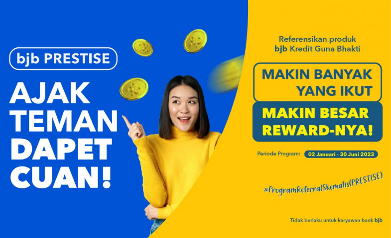 Ajak Teman Dapat Cuan dari bank bjb Sampai Dengan Rp350 Ribu, Begini Caranya!