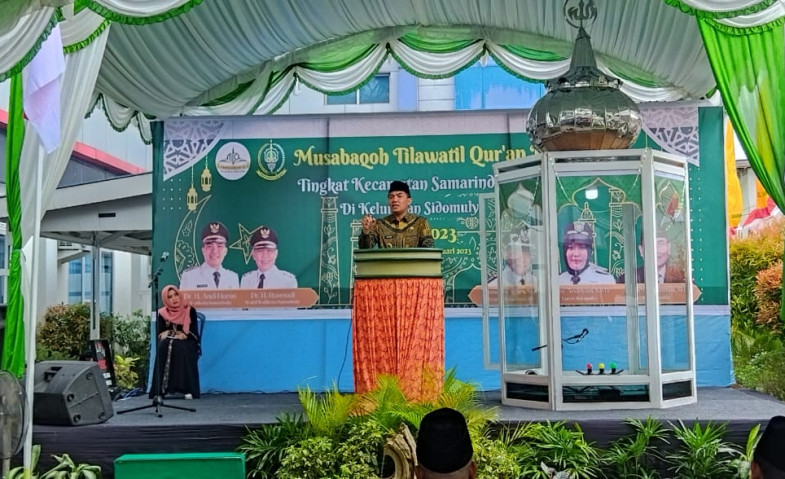 Buka MTQ Kecamatan Samarinda Ilir, Wali Kota Andi Harun Ungkap Pentingnya Nilai Spiritual Generasi Muda