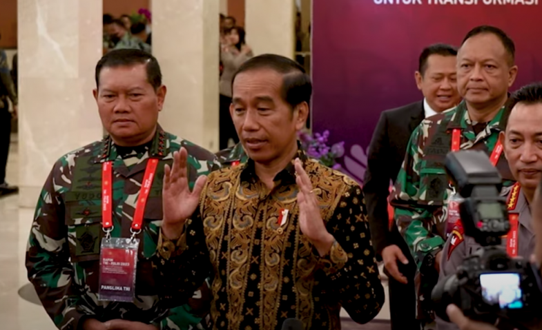 Perintah Jokowi ke Pimpinan TNI-Polri: Jaga Netralitas dan Kawal Hilirisasi Industri