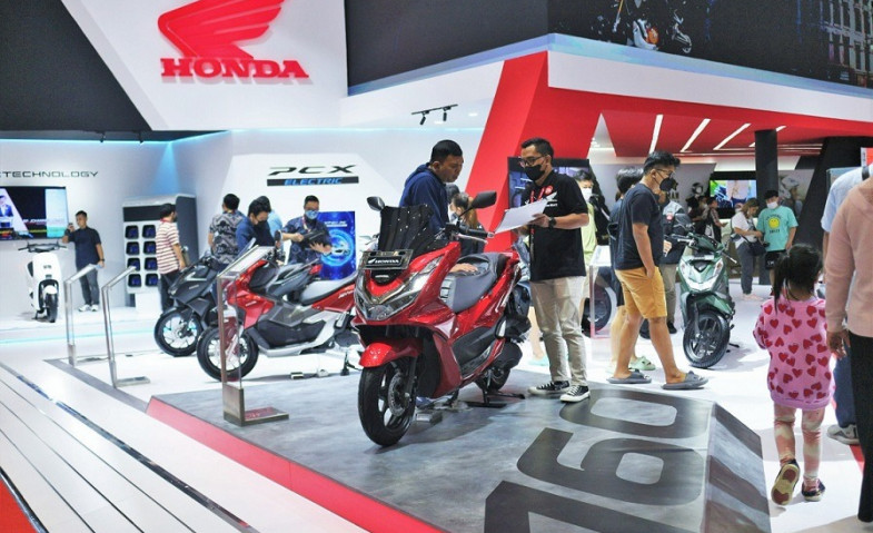 Skutik Honda 160cc Laris Manis di IIMS 2023