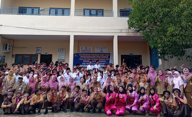 Wawali Rusmadi Hadiri Peringatan Peduli Sampah Nasional di SMP Negeri 35 Samarinda