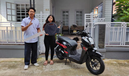 Astra Motor Kaltim 2 Serahkan 1 Unit Hadiah Doorprize Honda DBL East Kalimantan Series