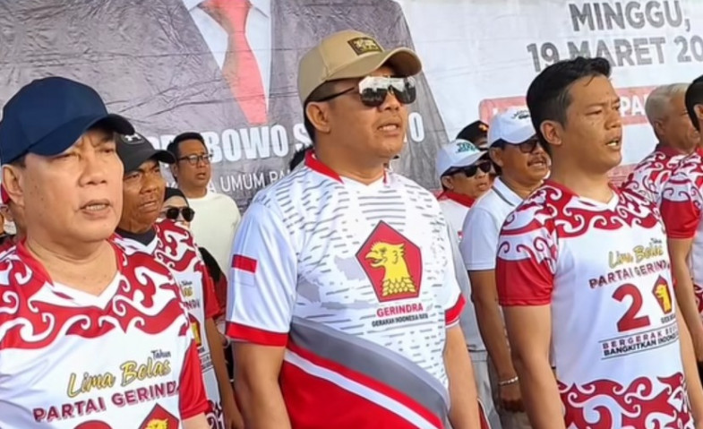 Di Jalan Sehat Gerindra Kaltim, Andi Harun Tegaskan Dukungan untuk Prabowo Sebagai Capres 2024