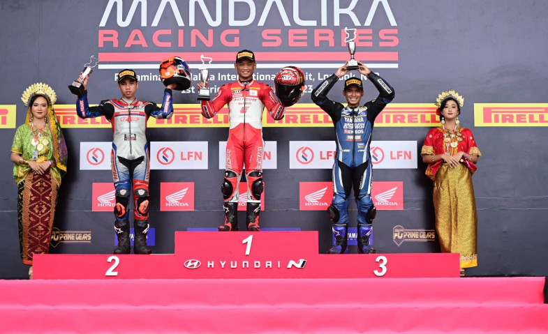 Pembalap Astra Honda Racing Team Raih Podium Tertinggi di Seri Perdana Kejurnas Mandalika   