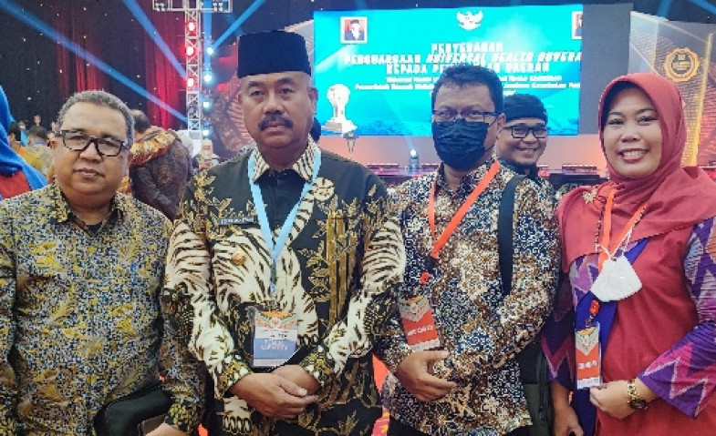 Pemkab Kukar Diganjar UHC Award dari Pemerintah Pusat karena Hal Ini