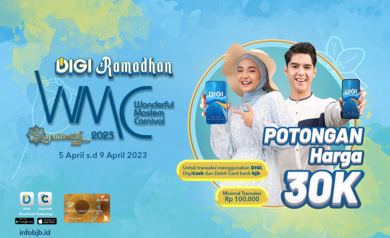 bank bjb Gelar Bazar DIGI Ramadhan: Wonderful Moslem Carnival 2023 di Bandung