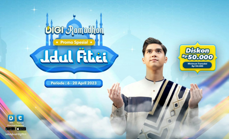 Promo Spesial Idulfitri 1444H bank bjb, Banjir Diskon!