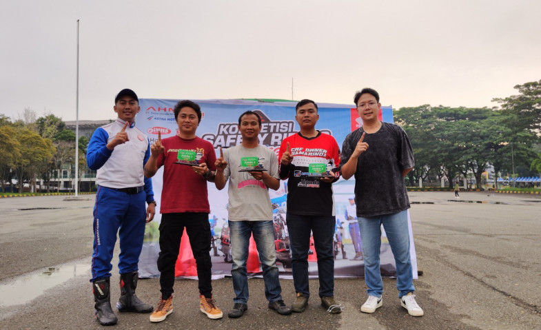 Gandeng IMHS, Astra Motor Kaltim 2 Gelar Kompetisi Safety Riding Honda Community 2023