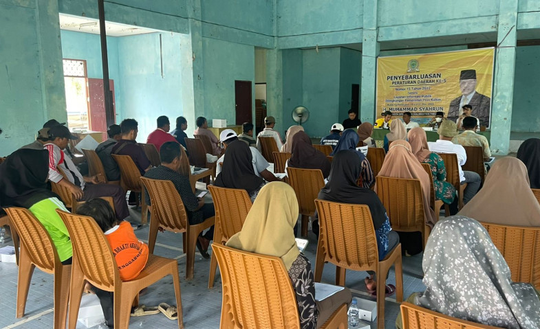 Haji Alung Gelar Sosialisasi Layanan Informasi Publik di Desa Jonggon Jaya