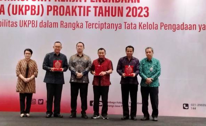 Pemkab Kukar Juara Dua Nasional Tata Kelola Pengadaan Barang Jasa Proaktif dari LKPP RI