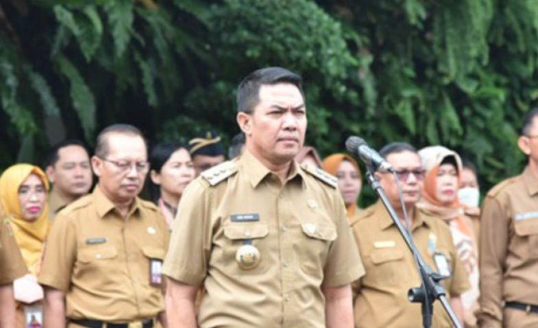 Wali Kota Samarinda Andi Harun Pimpin Apel Pagi Pasca Libur Lebaran