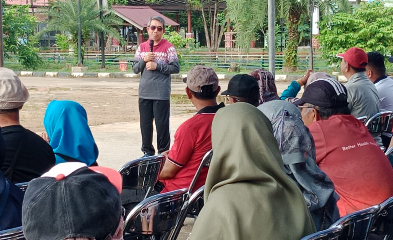 Bupati Kutim Hadiri Acara Germas di Sangatta Utara, Ajak Masyarakat Jaga Kesehatan dengan Berolahraga