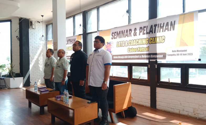 Gelar Pelatihan untuk Cabor Futsal Kutim, Begini Pesan Arya Bulang