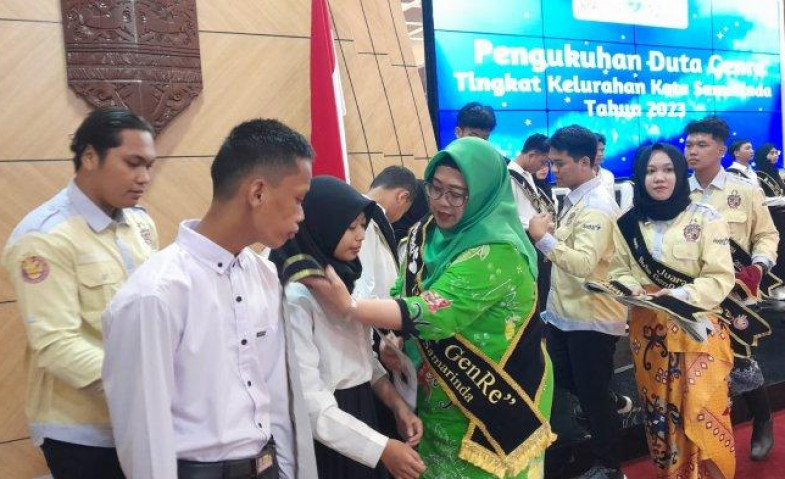 Kukuhkan Duta Genre tingkat Kelurahan, Rinda: Perpanjangan Tangan Pemkot Samarinda Mencegah Stunting