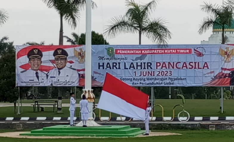 Pemkab Kutim Gelar Upacara Hari Lahir Pancasila Tahun 2023