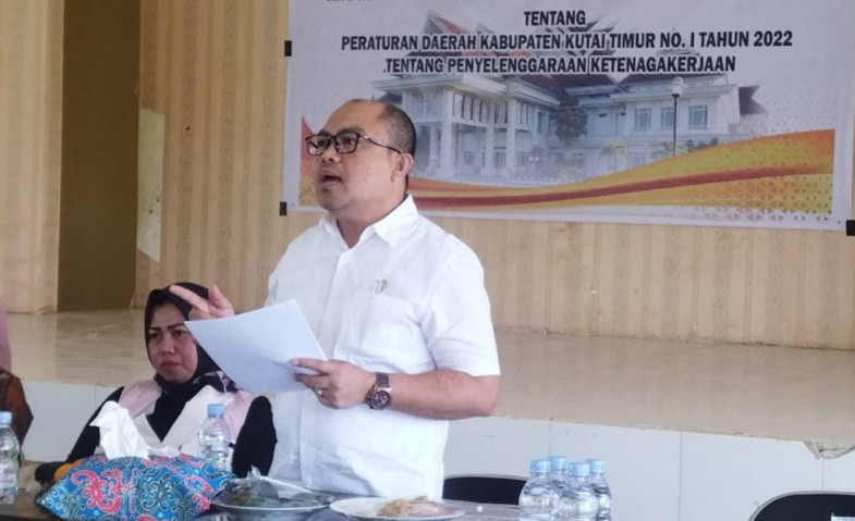 Anggota DPRD Kutim Novel Paembonan Minta Perusahaan Akomodir Tenaga Kerja Lokal