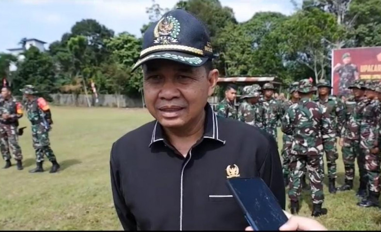 Hadiri TMMD ke-117, Ketua DPRD Kutim Joni Minta Masyarakat Terapkan Semangat Gotong Royong
